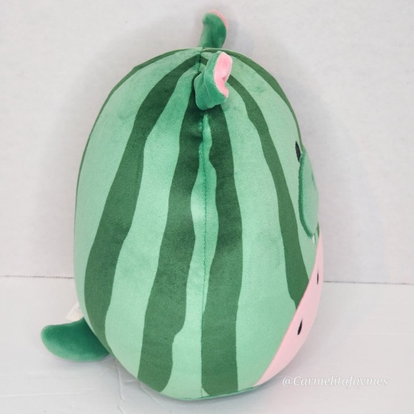 DAMARIS 🍉🦛 Watermelon Hippo Crossover Original Squishmallow By Kellytoy NWT - Picture 4 of 8